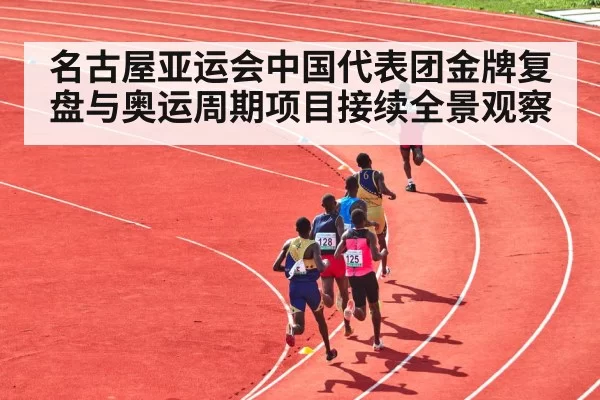 名古屋亚运会中国代表团金牌复盘与奥运周期项目接续全景观察